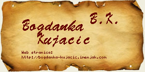Bogdanka Kujačić vizit kartica